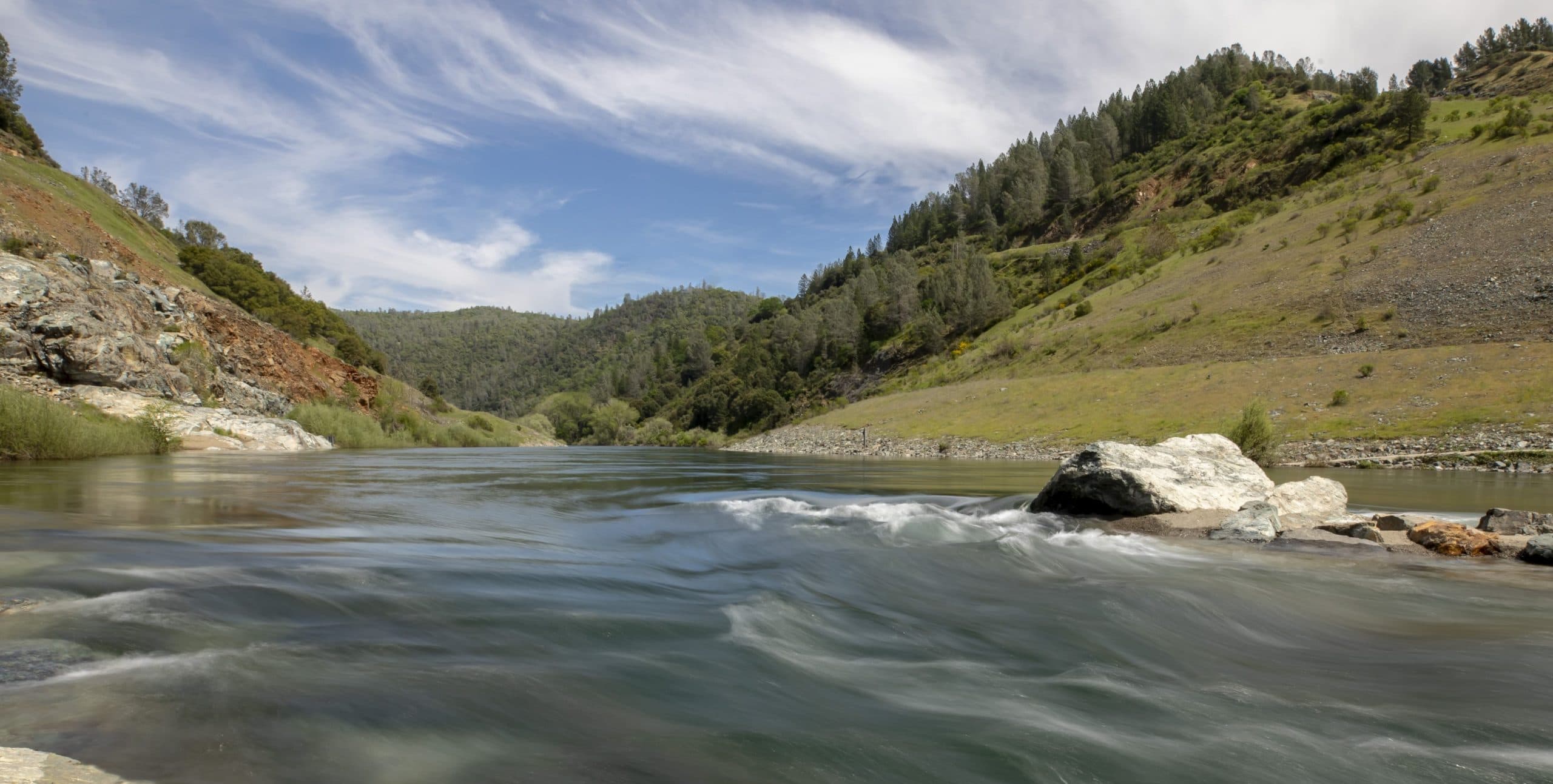 Middle Fork American River near American River Pump Station